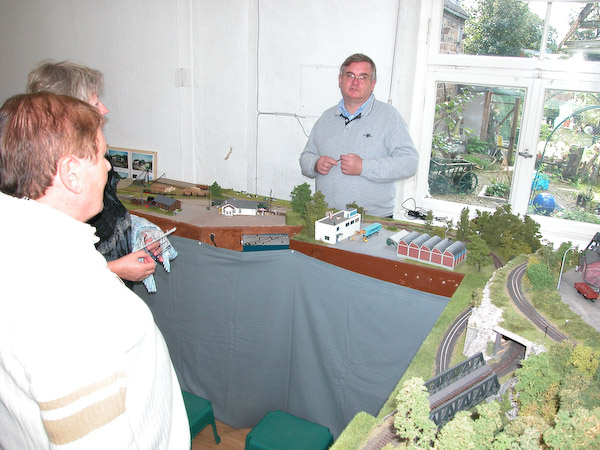 Die Modellbahnanlage der Eisenbahn- und Modellbahnfreunde Siebengebirge e.V. Foto: Christof Weschenbach.