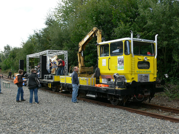 Und nochmal der Arbeitszug der Wiehltalbahn (ein Skl 53). Foto: Pattrick Brelöhr.