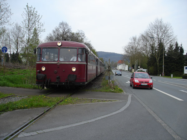  Diese Sonderfahrt war einer der letzten Personenzüge auf der Strecke Menden - Hemer. Foto: Ulrich Clees