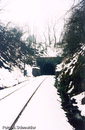 Der Kömpeler Tunnel im Winter.
