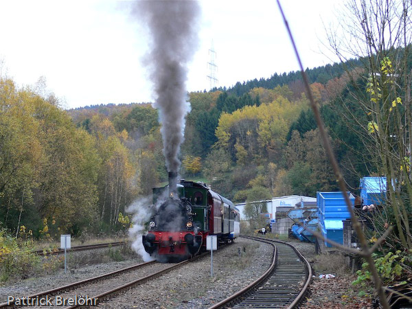 Bahnhof Osberghausen der Wiehltalbahn.