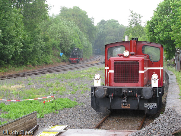 Die Rhein-Sieg-Eisenbahn ermöglicht einen Einblick in die Arbeit des Lokführers. Auf ihren Dieselloks bietet sie Führerstandsmitfahrten an.